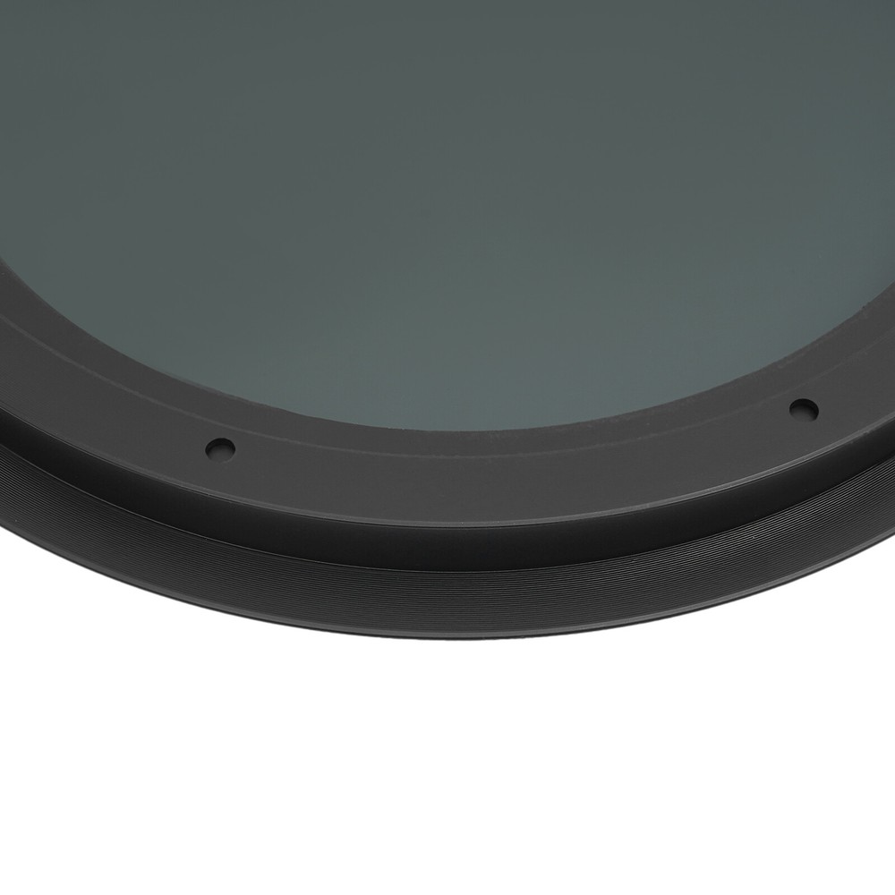 Campers Vent Round Fixed RV Window Cargo Vertical Trailer Window w/ Trim Ring