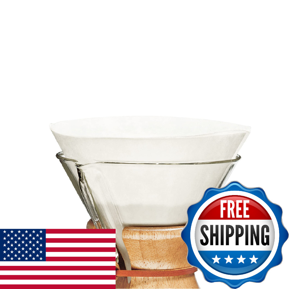 Chemex Bonded Filter - Circle - 100 ct - 2 Pack - Exclusive Packaging
