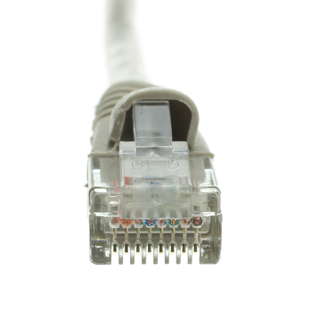 Snagless 14 Foot Cat5e Gray Network Ethernet Patch Cable