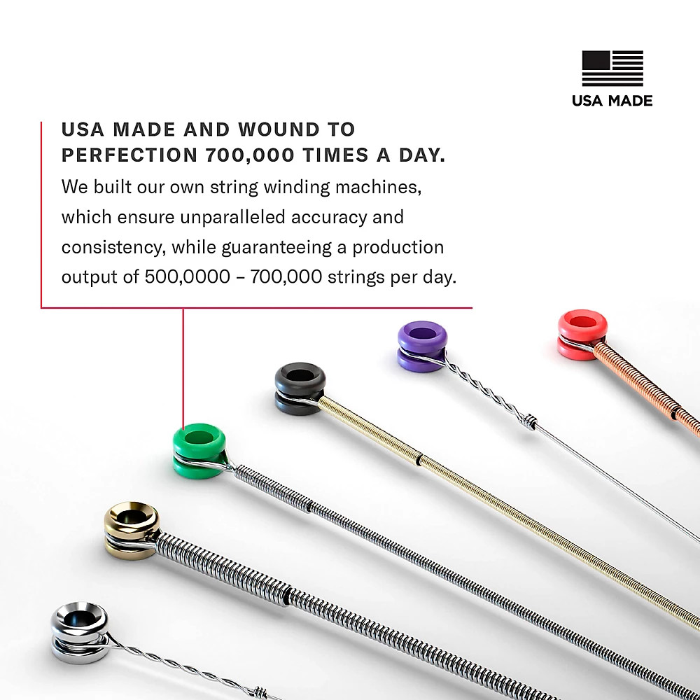 D'Addario ECB82 Chromes Flatwound Medium Bass Strings