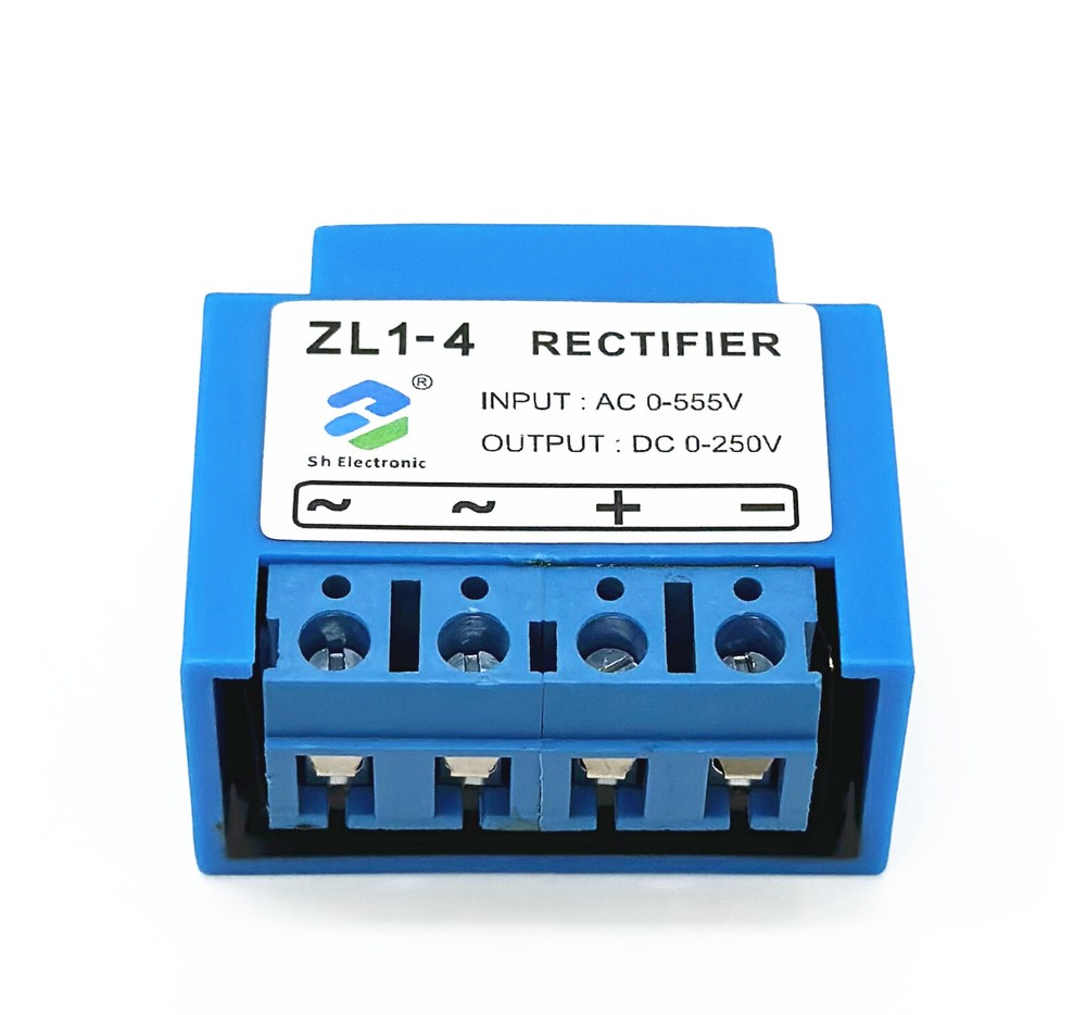 ZL1-4 half wave Brake Rectifier module Input: AC0-555V Output: DC0-250V