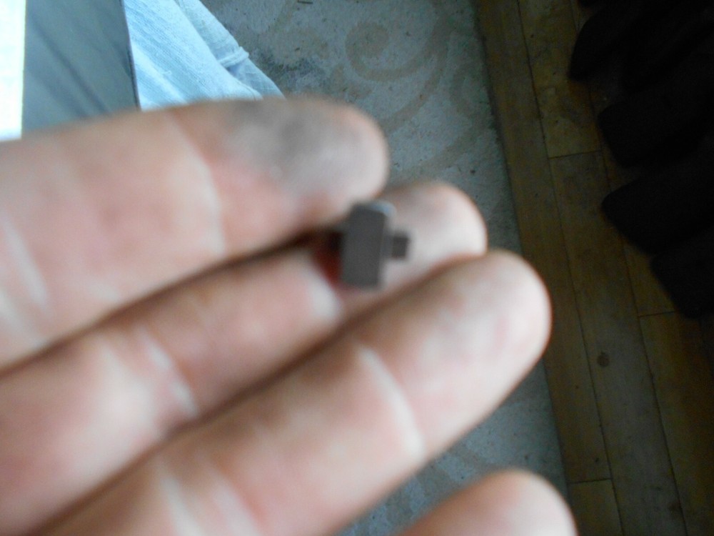 Turkish model 1938 mauser rifle 8mm front sight blade replacement sight blade