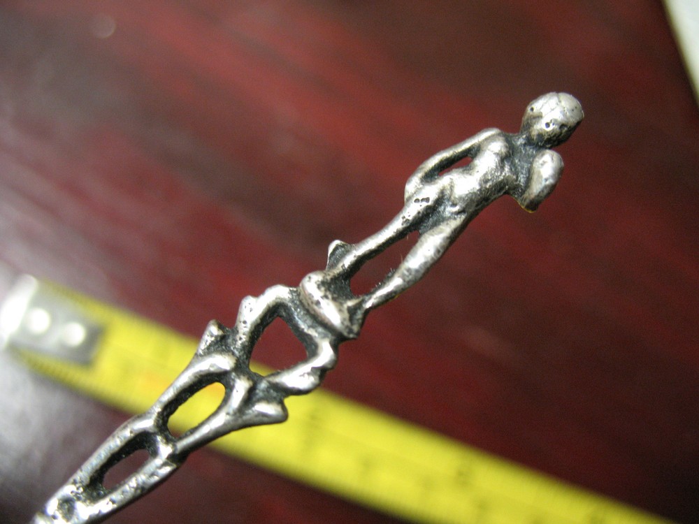 MICHELANGELO'S THE DAVID FORK 800 EURO SILVER ORIGINAL