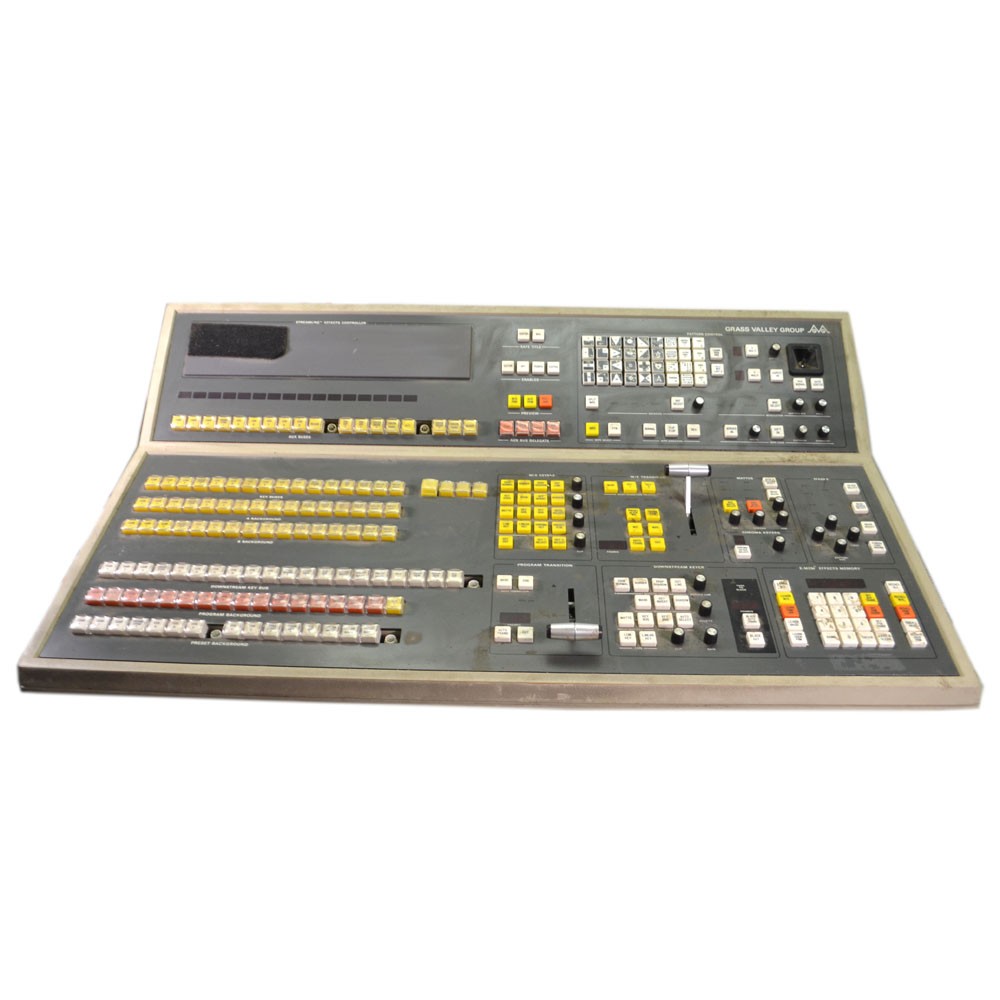 Grass Valley Group GVG 200 Video Production Switching Console 20 Inputs AS/IS