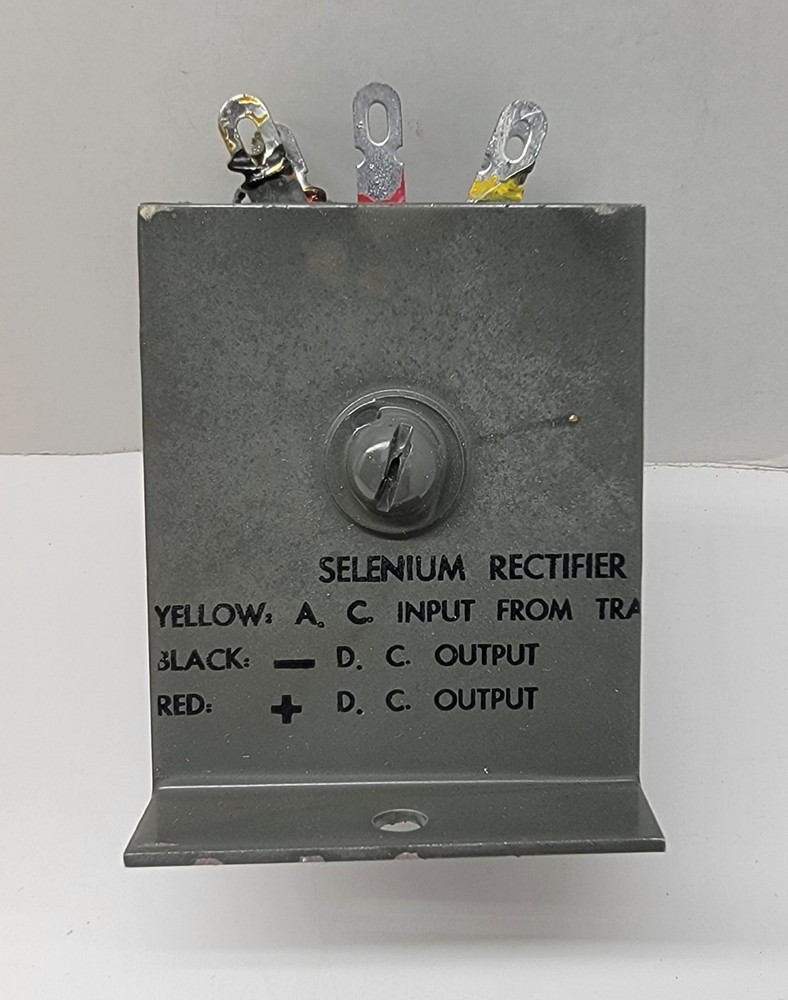 VINTAGE MODEL TRAIN SELENIUM RECTIFIER