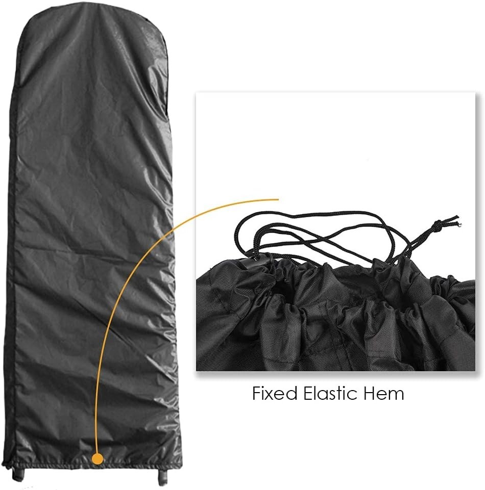 Folding Ladder Cover Dustproof & Waterproof Protector w/ Drawstring – Black