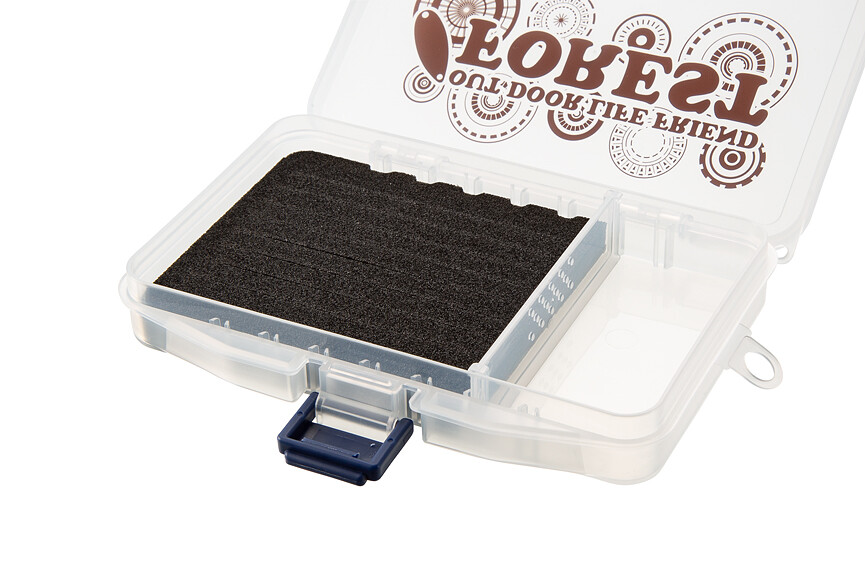 ** Forest Slit Form Case Tackle case New color Black