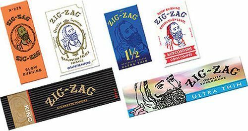 Zig-Zag White KutCorners - 5 PACKS - Zig Zag Rolling Papers Cut Corner