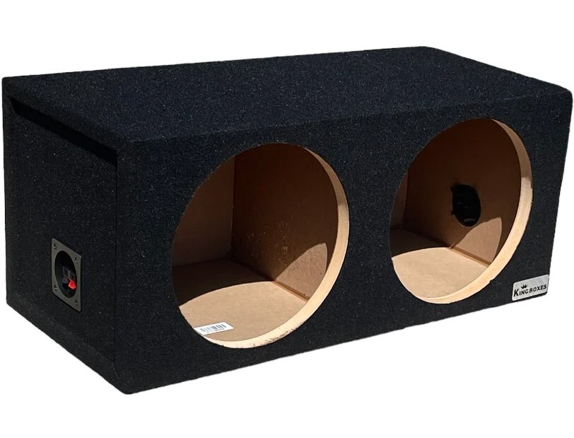 King Boxes 12" Dual Sealed Speaker Enclosure