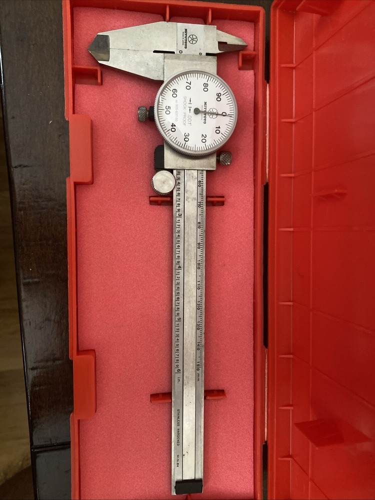 Mitutoyo 505–637-50 Dial Caliper