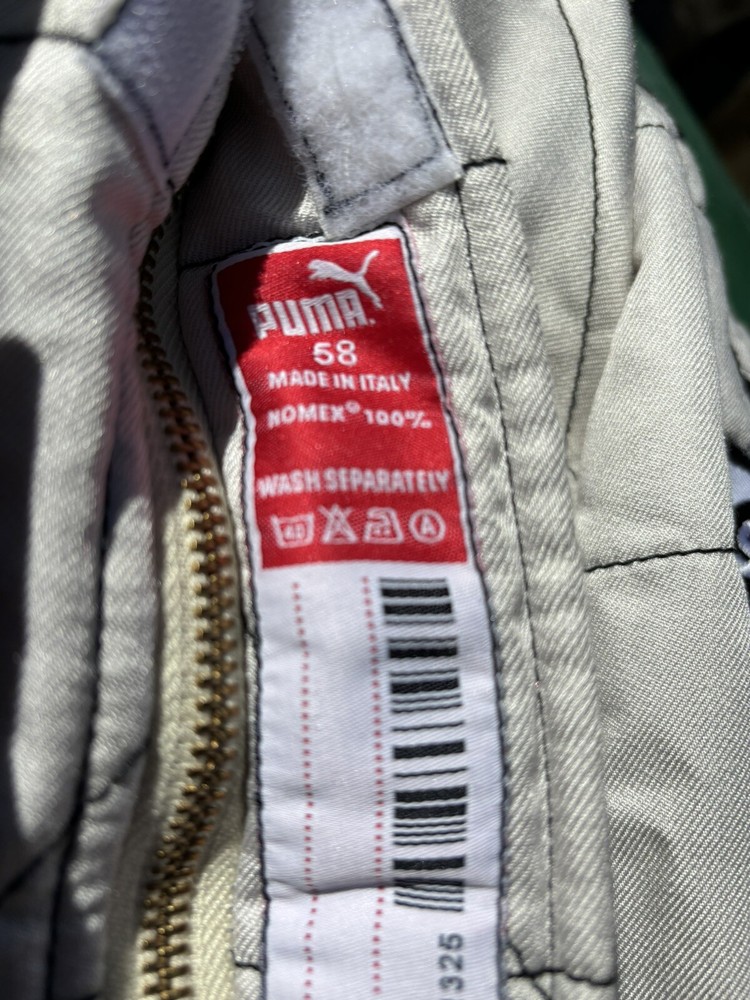 Puma Driving Suit 2 Layer Size 58