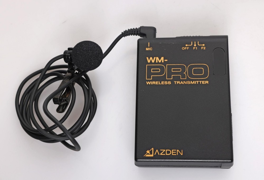 Azden WMS-PRO VHF Wireless Microphone System in EX+ Cond!
