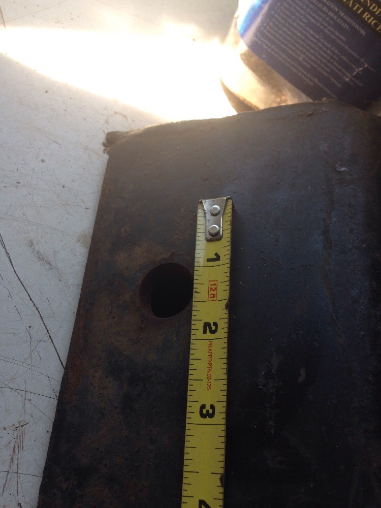 Shelton Step Bumper Hitch black with 4" drop