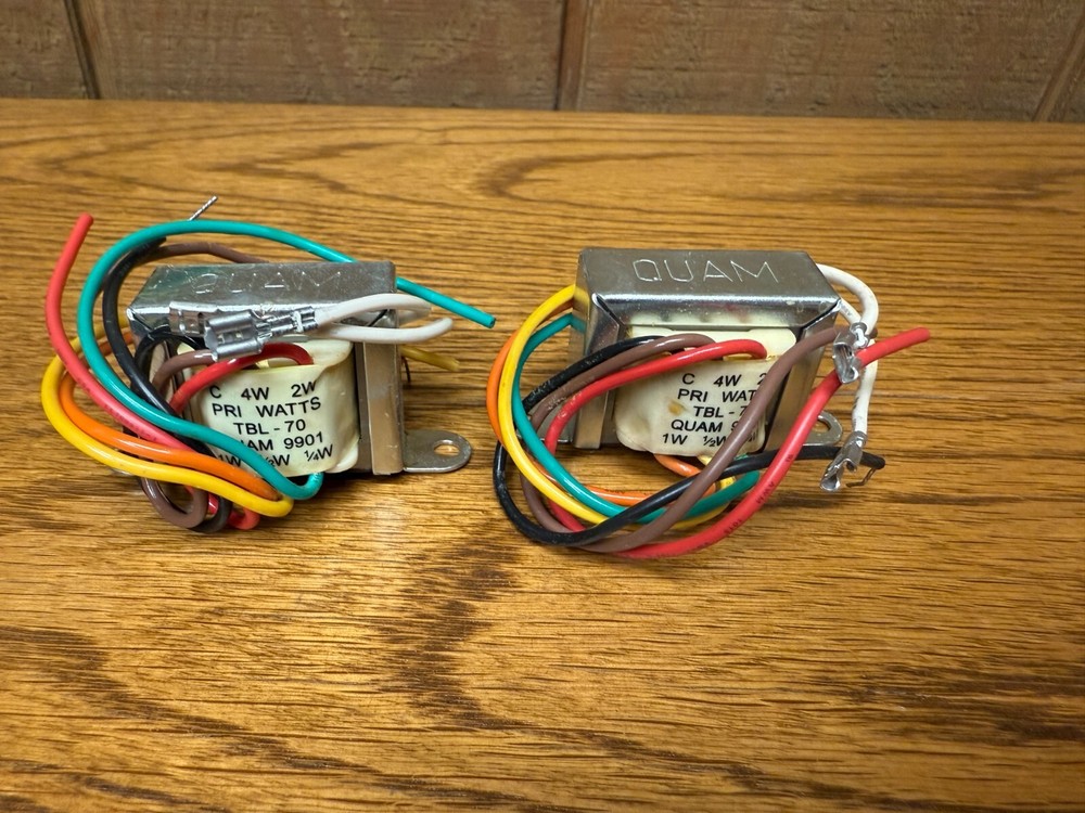 (2) QUAM TBL70 Speaker Transformer
