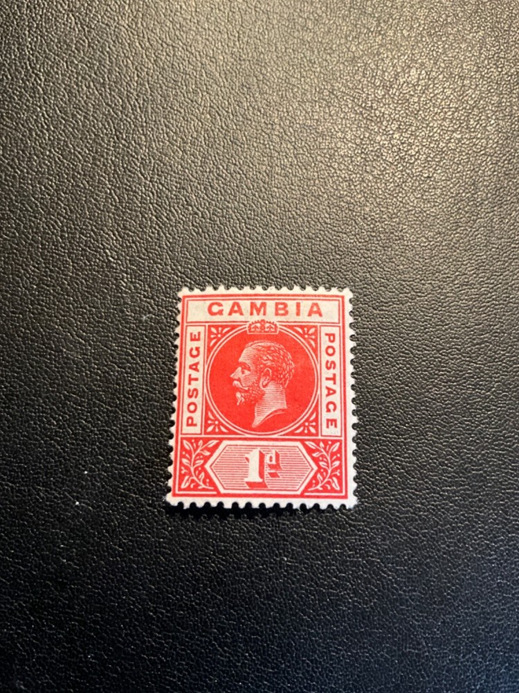 Stamps Gambia Scott #71a hinged