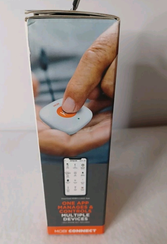 Mobi Smart Emergency Alert Button Personal Support System Sealed Mobi Connect
