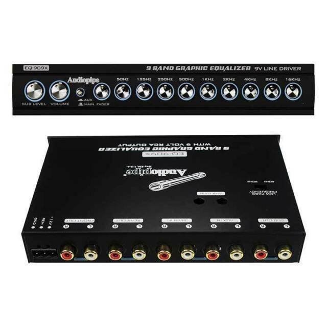 Audiopipe 9 Band Equalizer EQ909X