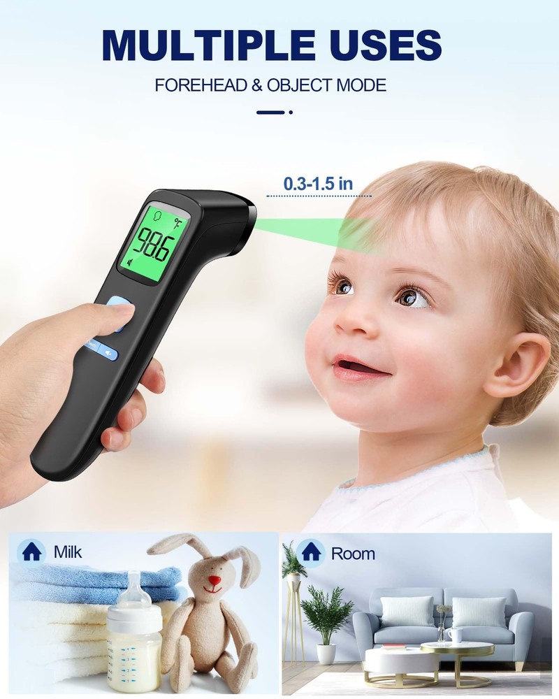 No Touch Forehead Thermometer Infrared Digital