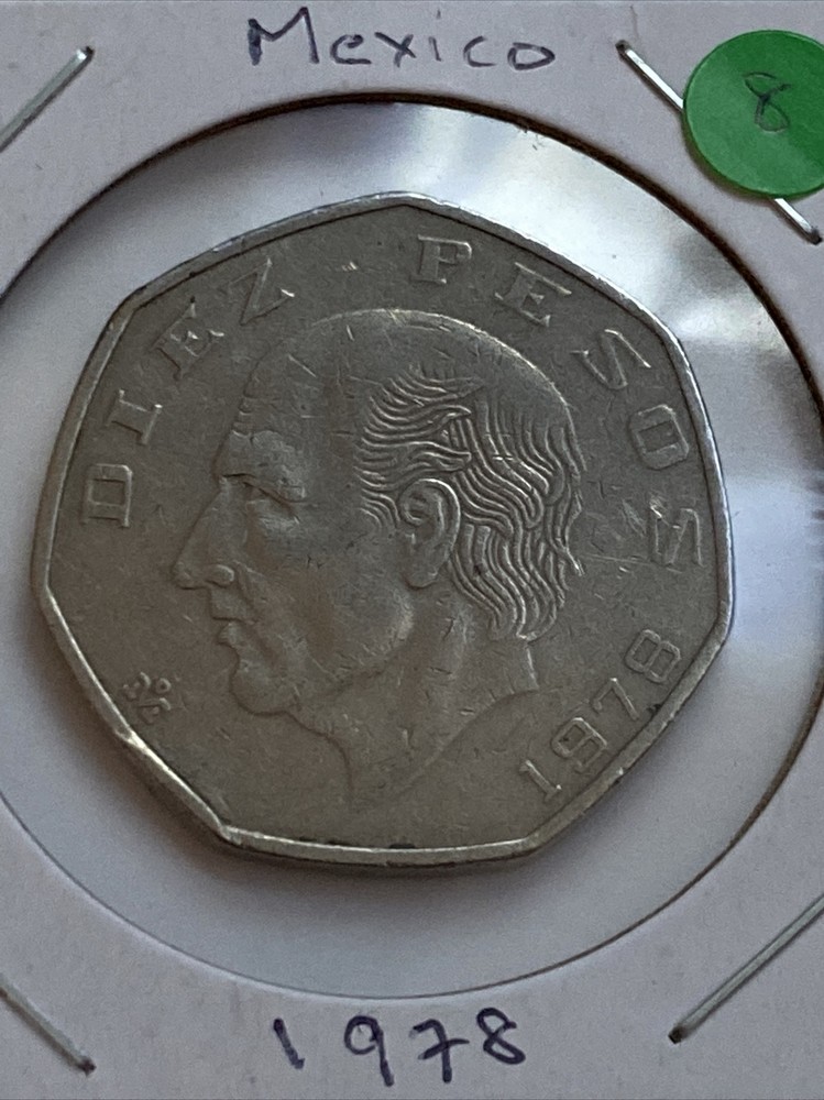 1978 Mexico 10 Pesos Coin B15