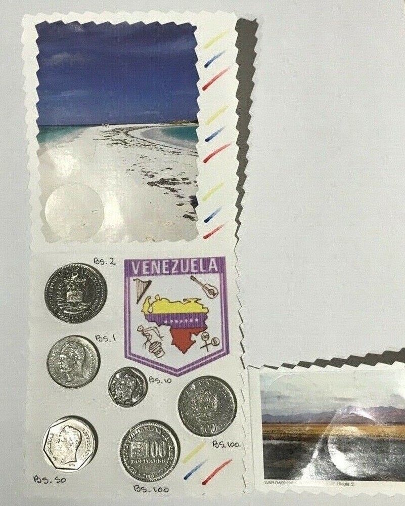 4 VENEZUELA CIRCULATED COIN SETS