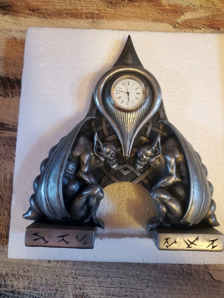 Zoli Collection 2000 Dual Gargoyle Clock