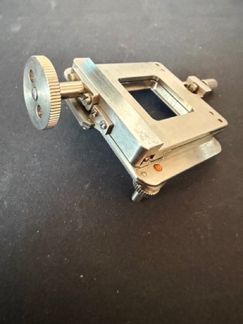 Leitz 6 Spindle Ernst Reitz's Integrating Stage - Microscope Rare Accessory