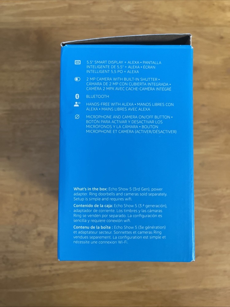 Amazon Echo Show 5 3rd Gen Smart Display White H97N6S