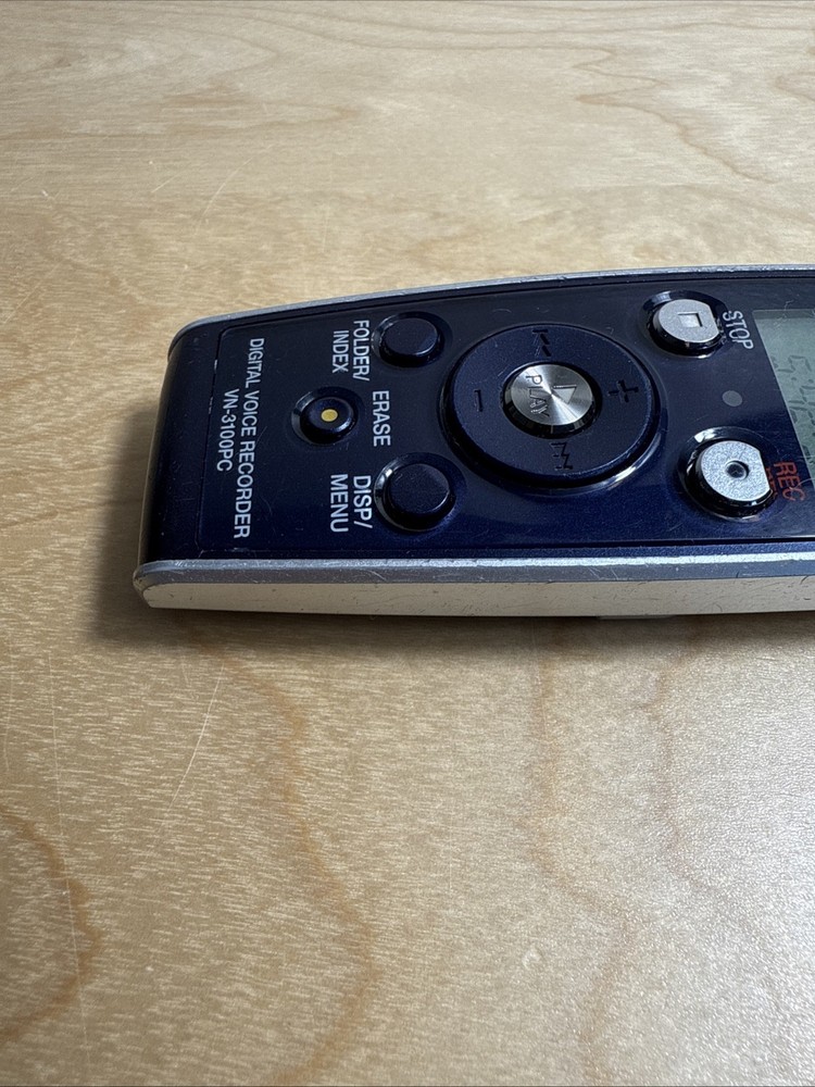 WORKING Olympus Handheld Digital Voice Recorder VN-3100PC