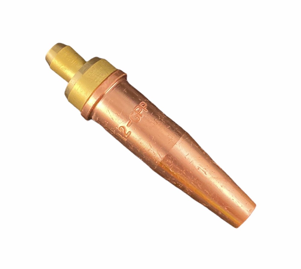 🌟FlameTech 2-GPP Torch Tip General Purpose 2-Piece Propylene Cutting GPP Size 2