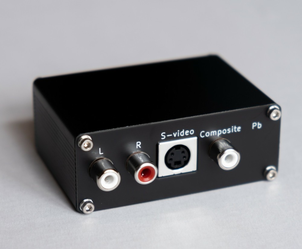 RGB SCART to NTSC S-video and composite transcoder/encoder