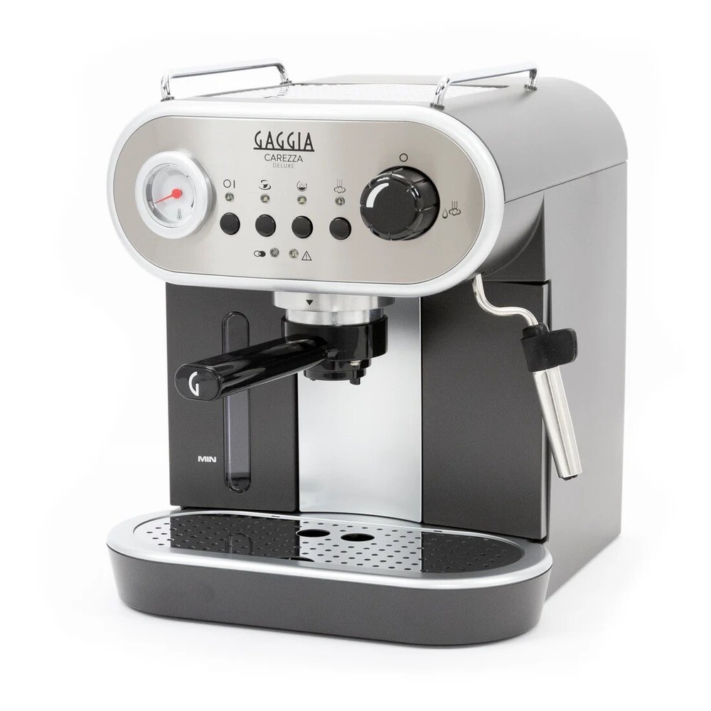 Gaggia Carezza De Luxe Espresso Machine, 47oz, Silver