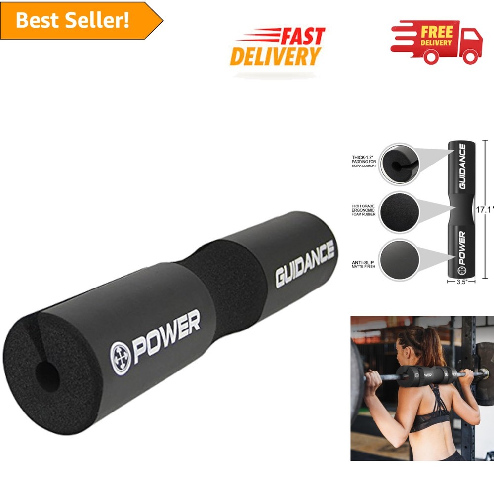 Ergonomic Barbell Squat Pad - Neck & Shoulder Protector for Weight Lifting