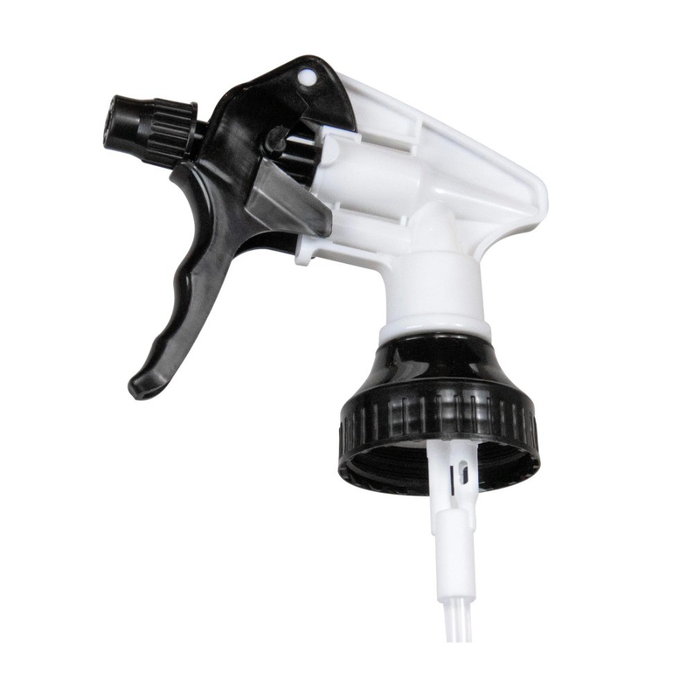 (3 pack) Plastic Wide Mouth All-Angle Empty Spray Bottle, 32 fl oz
