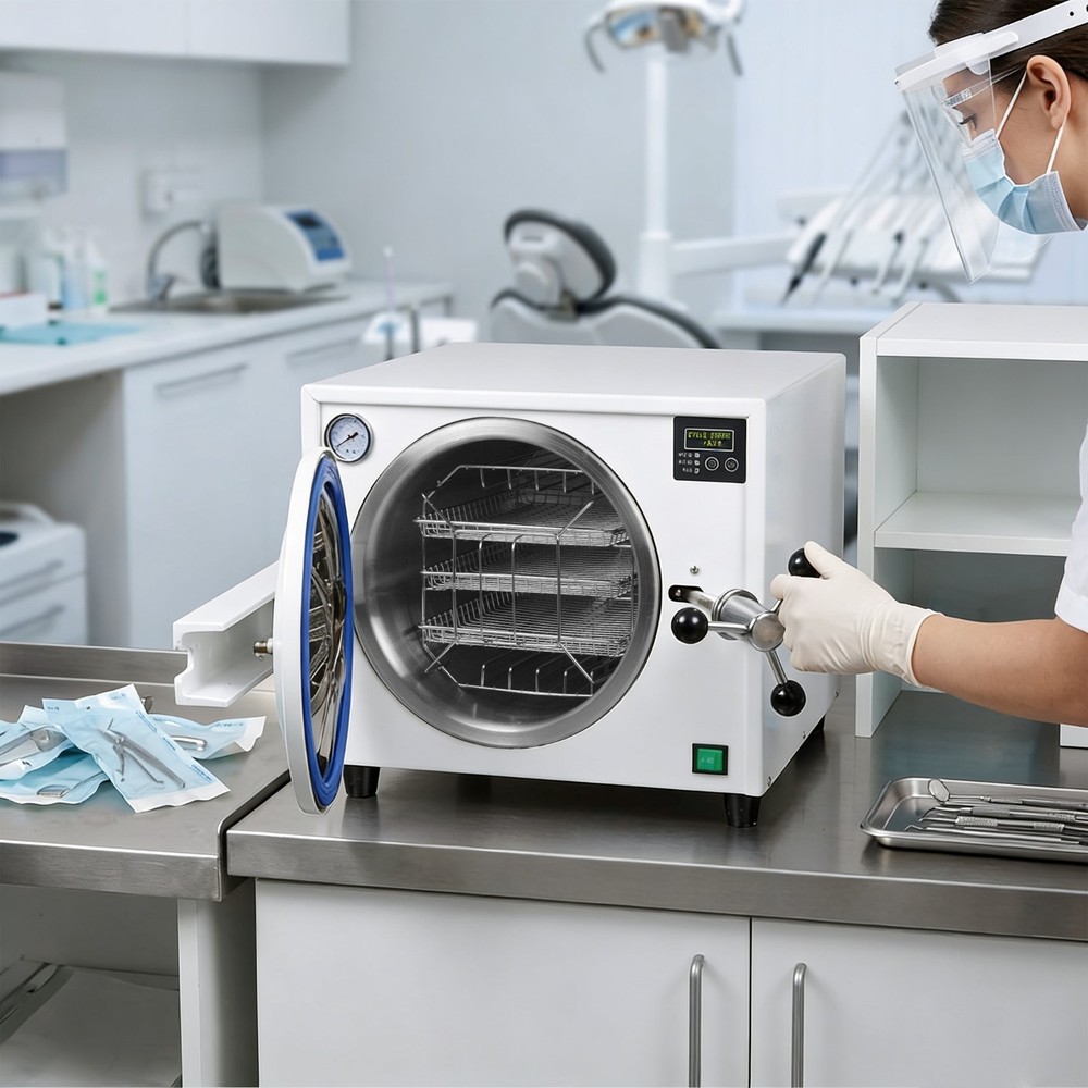 18L Autoclave Steam Sterilizer with Drying Function for Surgical Instruments