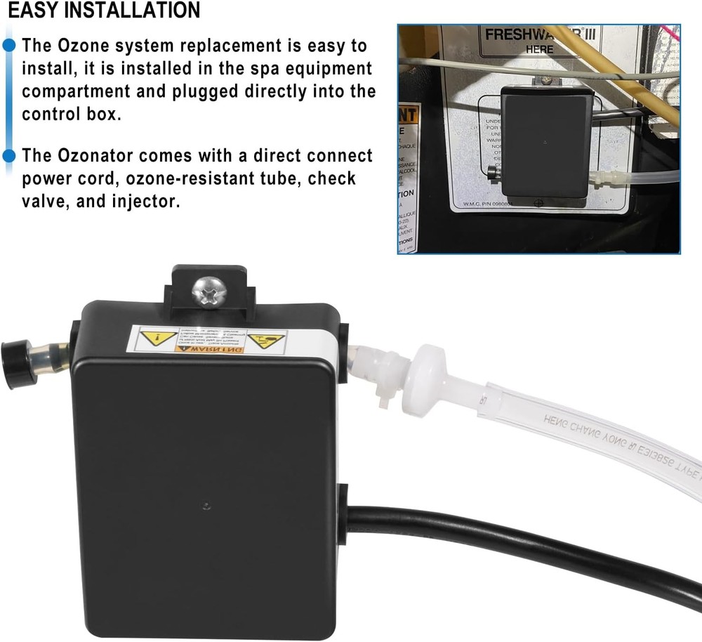 72602 Replacement for Hot Spring Spas Freshwater III Ozone System Complete KIT