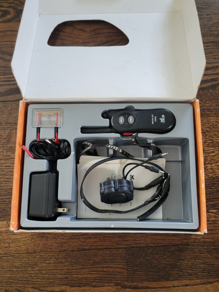 DT Systems Micro-iDT Z3003 Super Pro Trainer – Remote, Charger, & Collar - READ