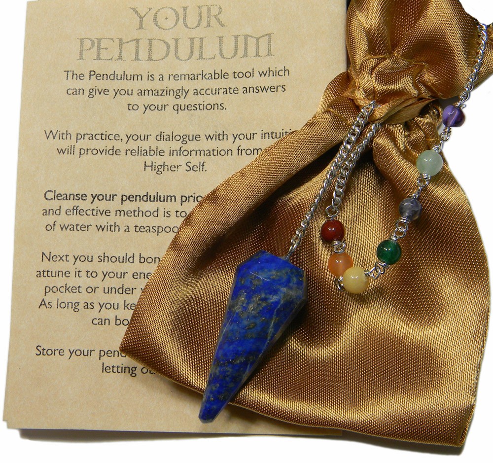Lapis Chakra Pendulum