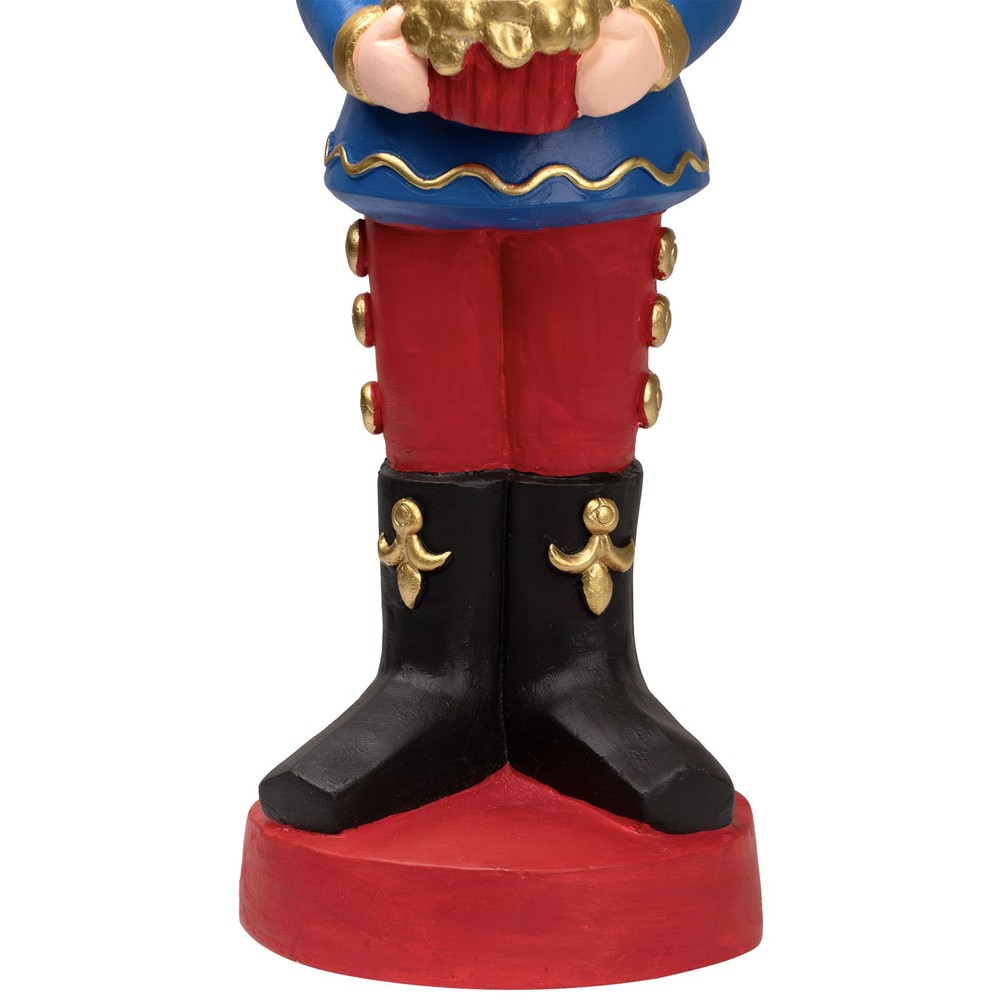 LED Lighted Nutcracker Soldier with Christmas Tree - 32"
