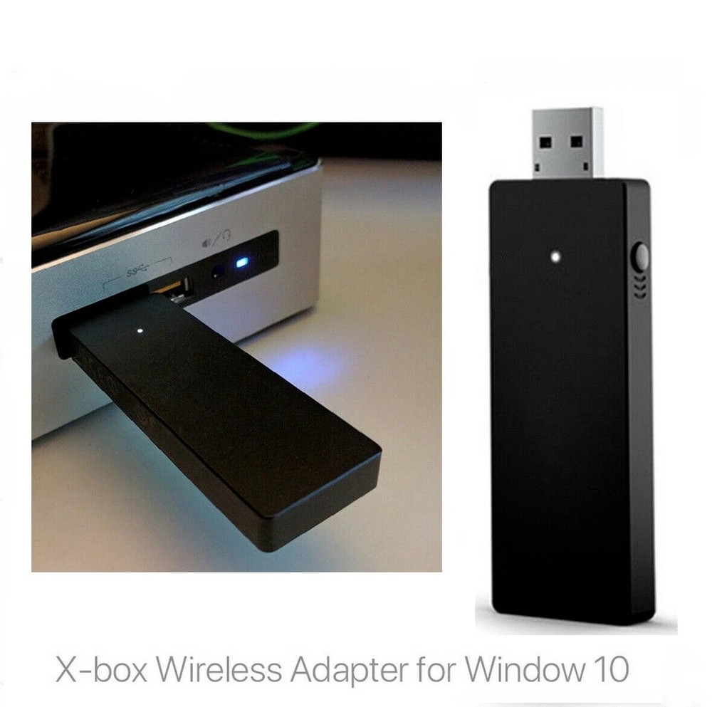 Official Wireless Xbox One Controller Adapter USB Receiver Microsoft Windows PC
