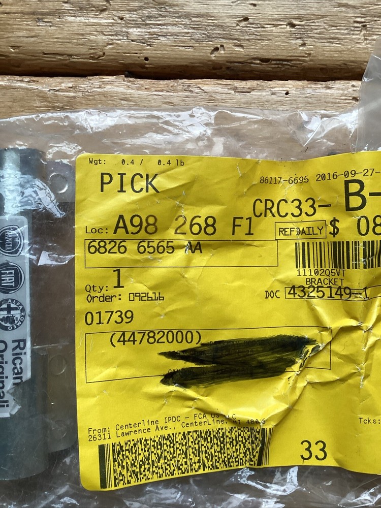 68266565AA Genuine Mopar JACK LIFT POINT - BRACKET