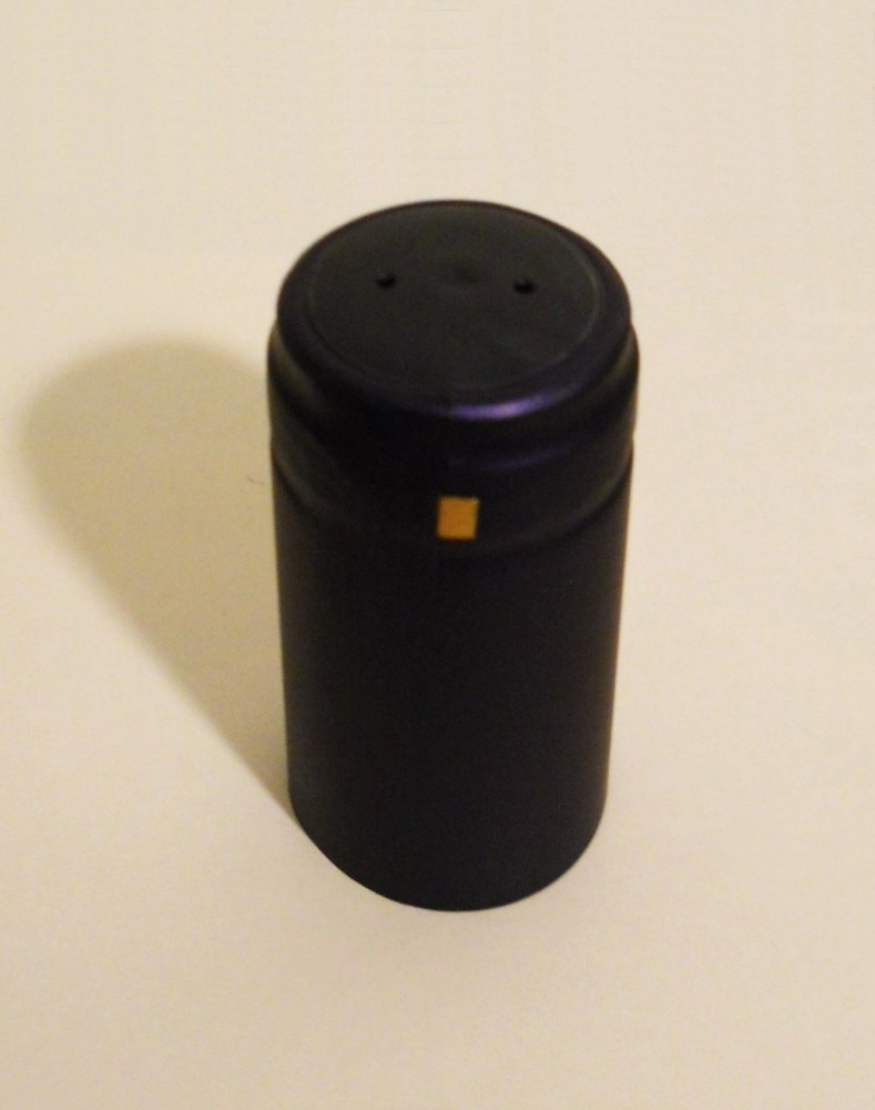 SHRINK CAPS 100 COBALT BLUE PVC CAPSULES HEAT FOR WINE BOTTLES WINEMAKING MAKING