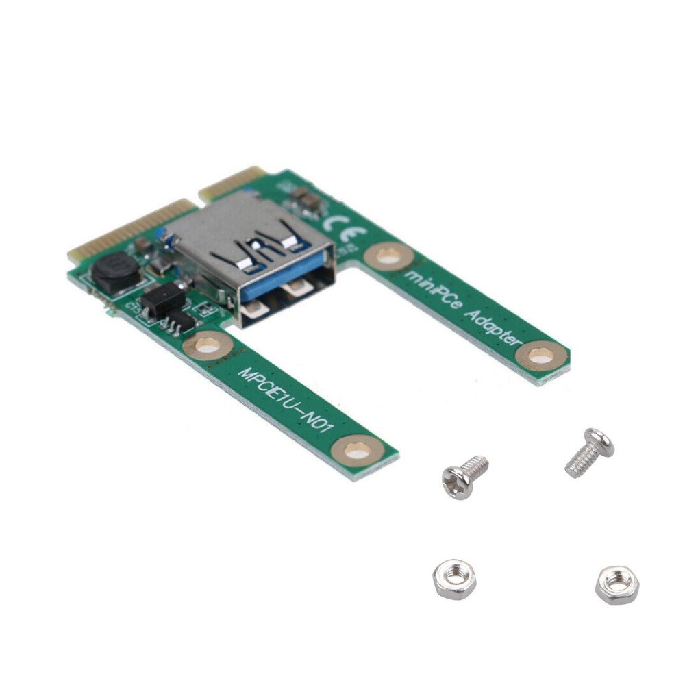 Notebook Mini PCI-E To USB 2.0 Converter Adapter Card Expansion USB Interface