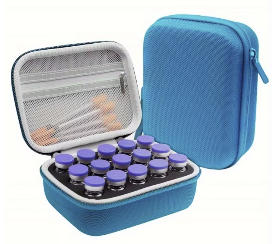 Peptide Storage Case 15-Compartment