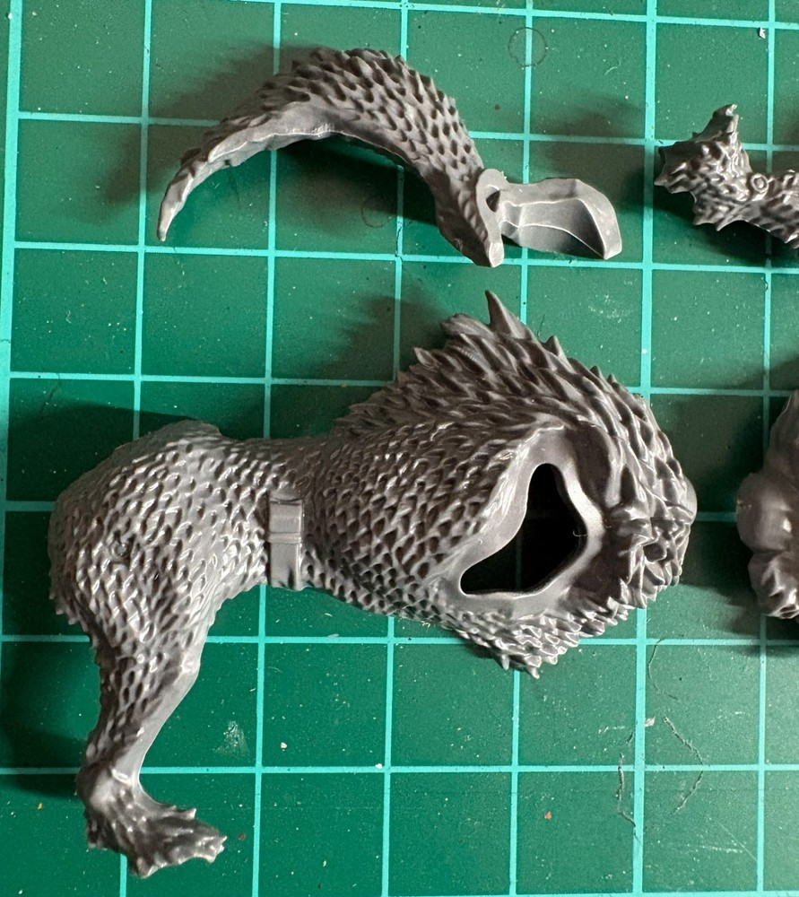 Space Wolves Thunderwolf Cavalry Wolf A | Torso Body Bits Warhammer 40K Kitbash