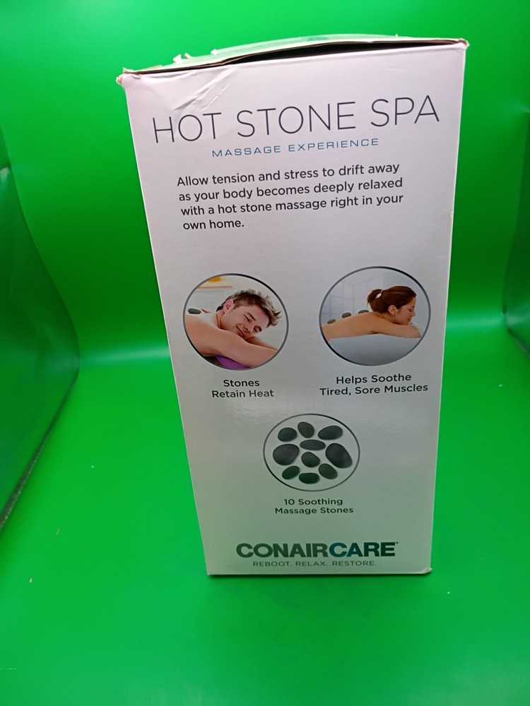 CONAIR HOT STONE KIT Massage Experience