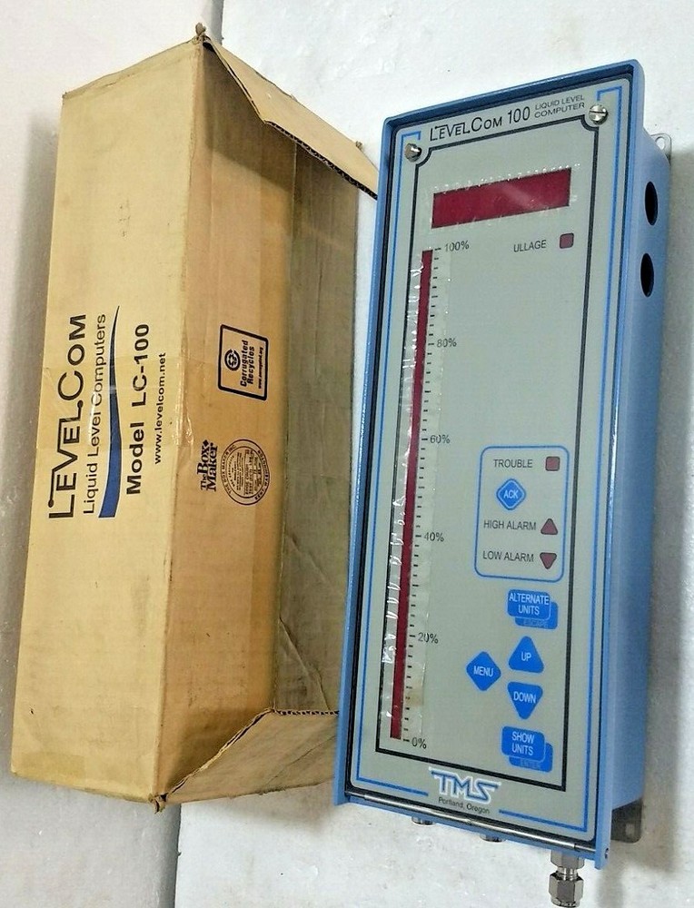 TMS Levelcom 100 Liquid Level Computer - 0-62FT Water 0-30 PSI Range - 103735