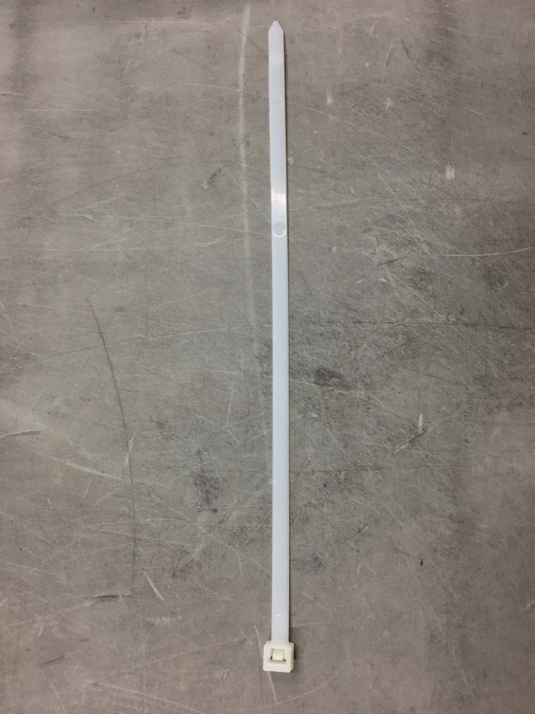 12" (100 pcs) White Heavy Duty Cable Tie