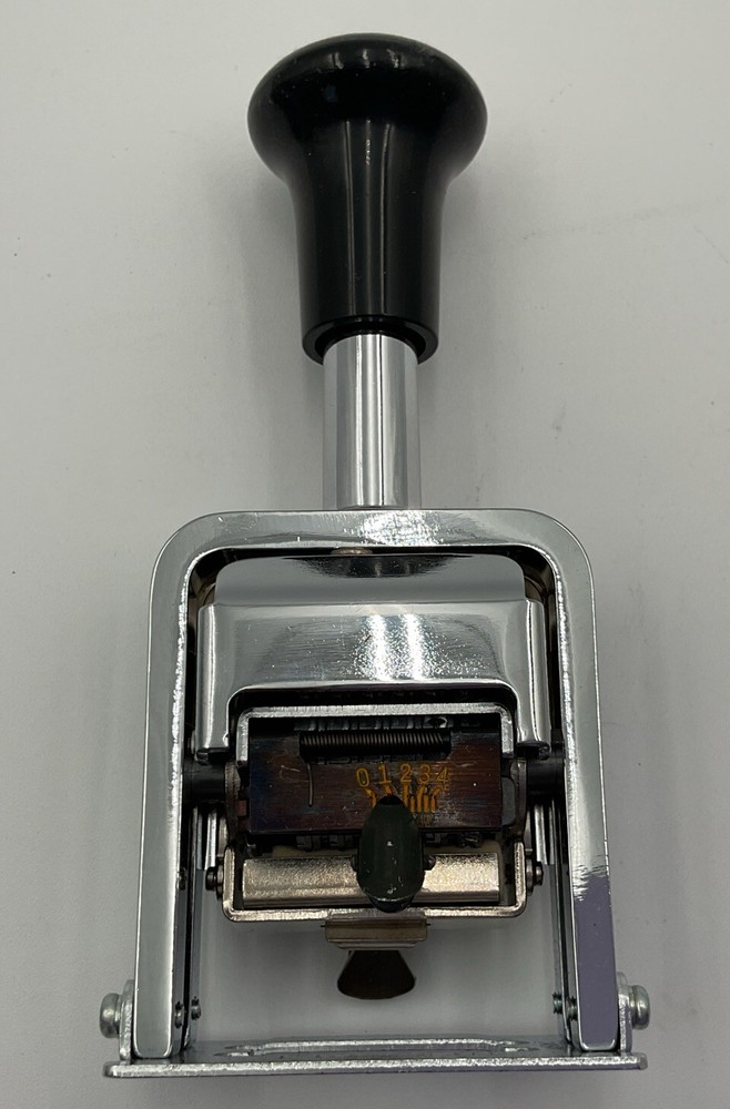 Vintage Associated Numbering Machine R1-C326, Style E