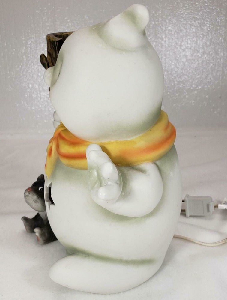 ​HALLOWEEN GHOST with Mask & BLACK CAT Lights Up