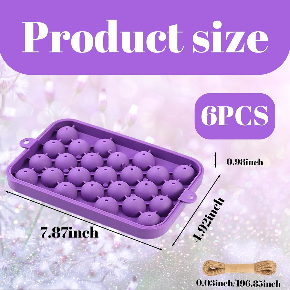 Silicone Grape Soap Molds Set for Homemade Soap Making Projects